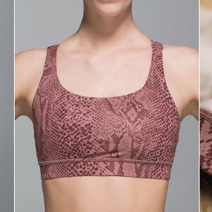lululemon athletica Brown Sports Bra Intimates & Sleepwear